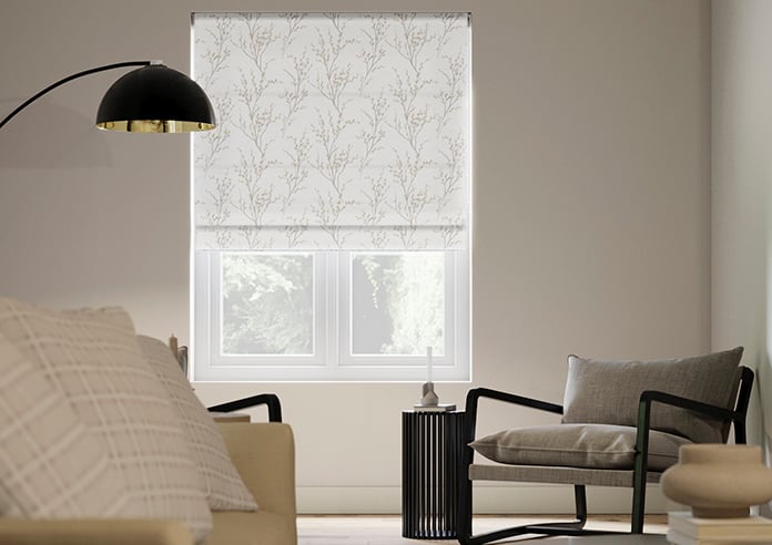 Laura Ashley Pussy Willow, Dove Grey - Twist&Fit Roman Blind - Image 3